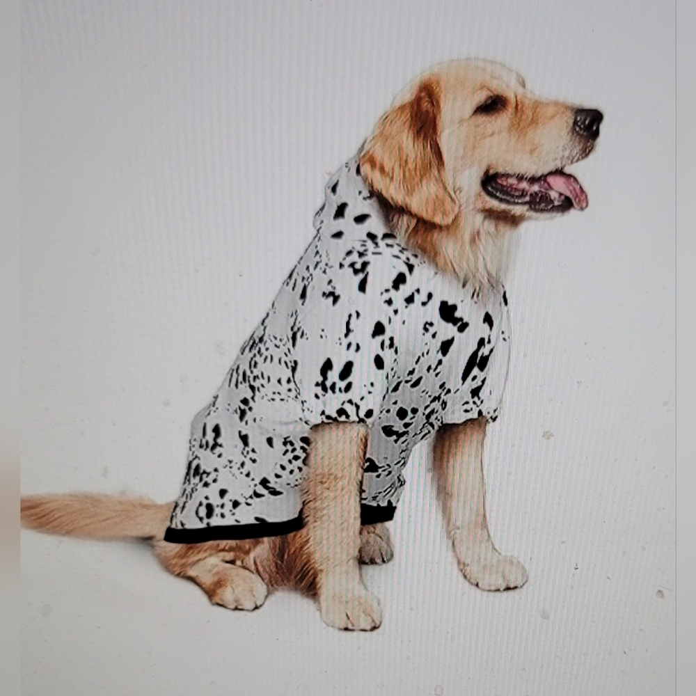 NWT DALMATION DOG HOODIE DOG PET COSTUME XXL - Picture 6 of 14